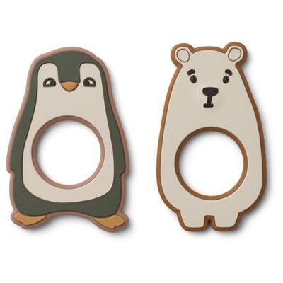 Liewood bitleksak Gili 2-pack, hunter green multi mix