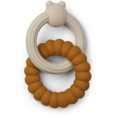 Liewood bitleksak Herbert, Mr Bear mustard sandy mix