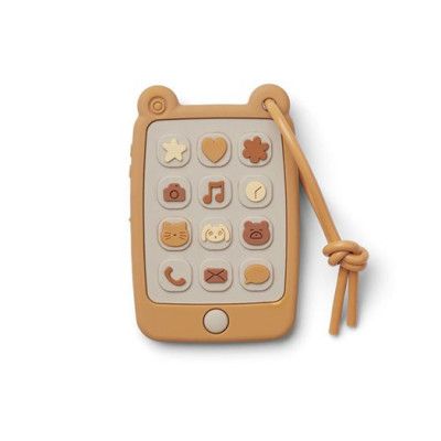 Liewood bitleksak mobiltelefon Thomas, yellow mellow