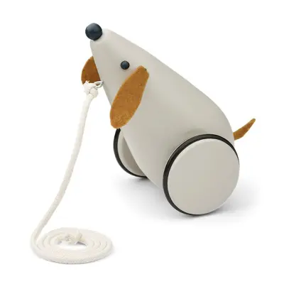 Liewood dragdjur hund, sandy/golden caramel mix