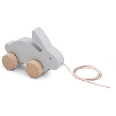 Liewood dragleksak Abby, rabbit dumbo grey