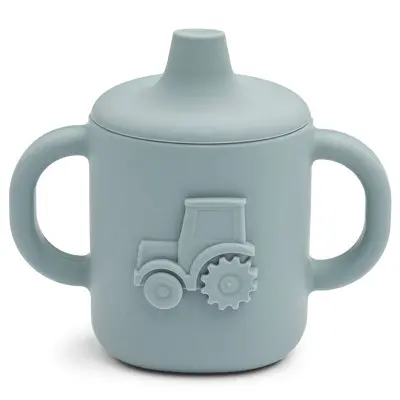Liewood drickpipsmugg Amelio silikon, blue fog