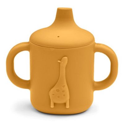 Liewood drickpipsmugg Amelio silikon, yellow mellow
