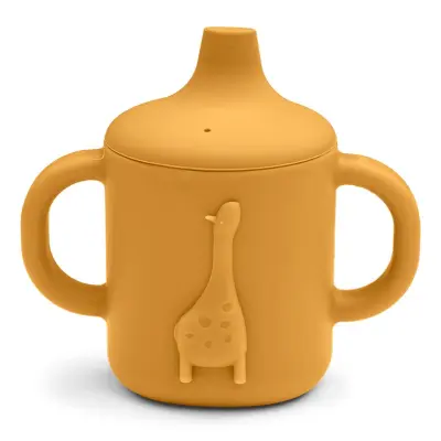 Liewood drickpipsmugg Amelio silikon, yellow mellow