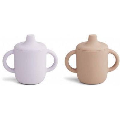 Liewood drickpipsmugg spillfri Neil 2-p, light lavender/rose