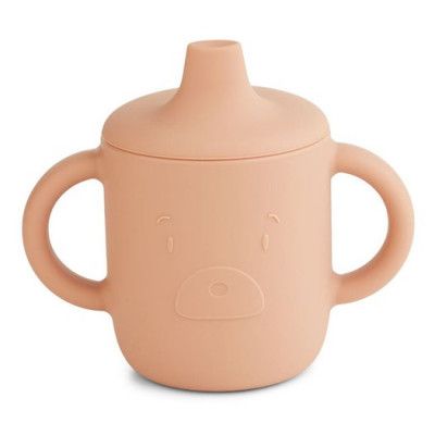 Liewood drickpipsmugg spillfri Neil silikon, Mr bear tuscany rose