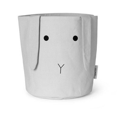 Liewood förvaringskorg Aya 46 cm, rabbit dumbo grey