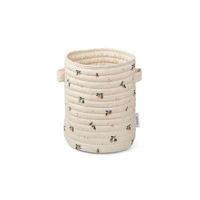 Liewood förvaringskorg quilt Ally, peach/sea shell