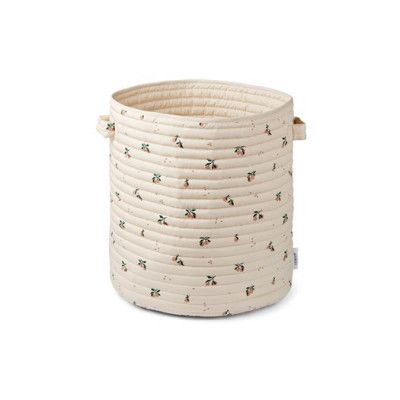 Liewood förvaringskorg quilt Lia, peach/sea shell