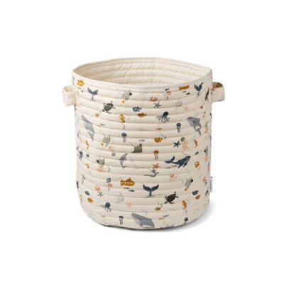 Liewood förvaringskorg quilt Lia, sea creature/sandy