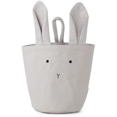 Liewood förvaringspåse Ib, rabbit dumbo grey