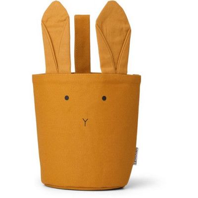 Liewood förvaringspåse Ib, rabbit mustard