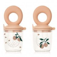 Liewood food feeder Miranda 2-pack, peach/sea shell