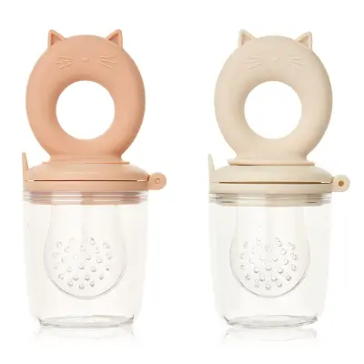 Liewood food feeder Miranda, cat tuscany rose/apple blossom
