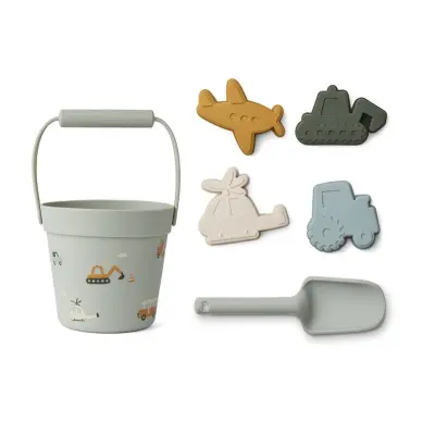 Liewood hinkset Dante, vehicles/dove blue mix