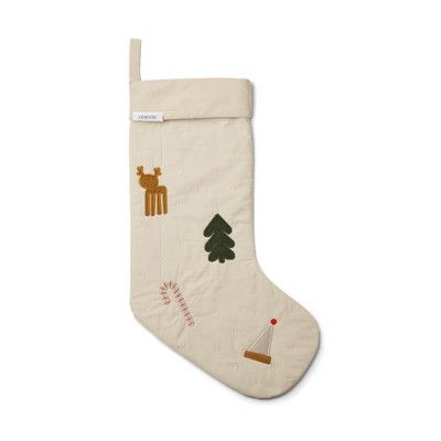 Liewood julstrumpa Basil, holiday/sandy mix