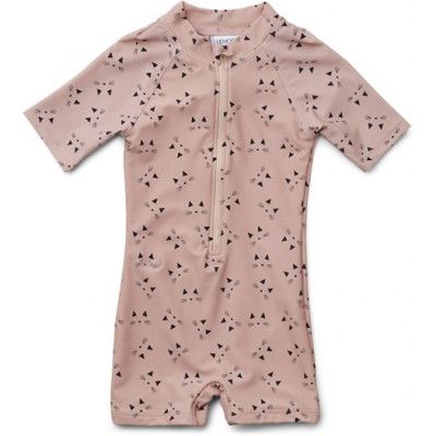 Liewood UV-dräkt/jumpsuit Max Swim stl 68/74, cat rose