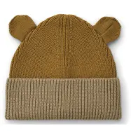 Liewood mössa Gina golden caramel/oat, 1-2 år