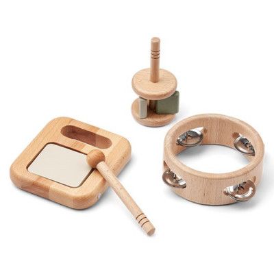 Liewood musikinstrument set Mio, faune green mix