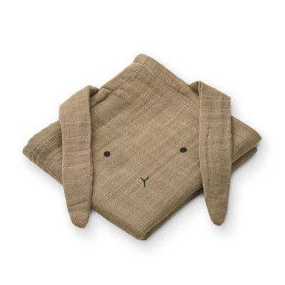Liewood muslinfilt Hannah 2-pack, rabbit oat