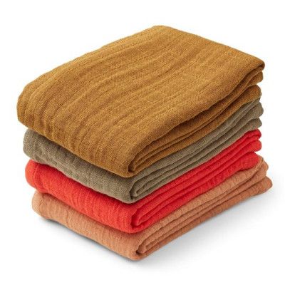 Liewood muslinfilt Leon 4-pack, tuscany rose multi mix