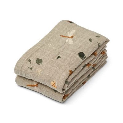 Liewood muslinfilt Lewis 2-pack, nature mist
