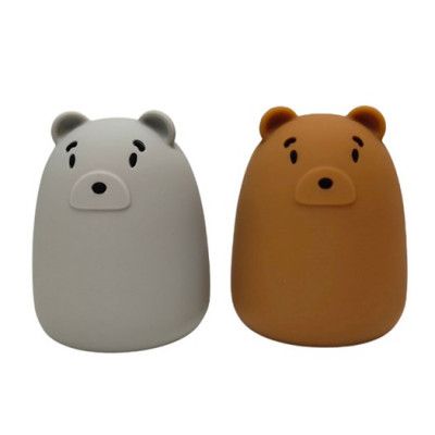 Liewood nattlampa Callie 2-pack, Mr bear caramel/blue
