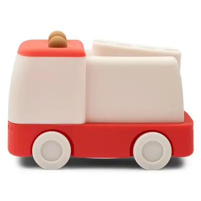 Liewood nattlampa Winston, brandbil aurora red mix