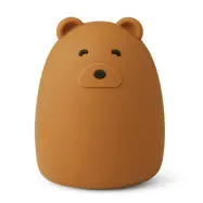 Liewood nattlampa Winston, Mr bear golden caramel