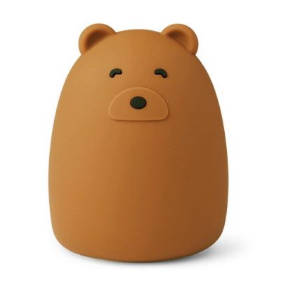Liewood nattlampa Winston, Mr bear golden caramel