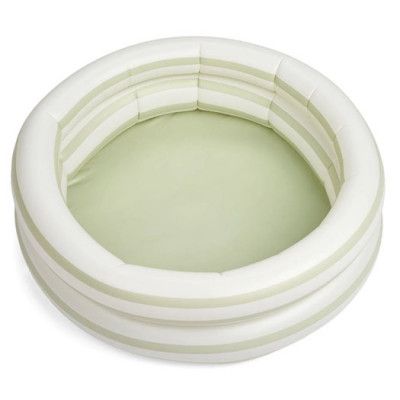 Liewood pool Leonore, rand dusty mint/creme
