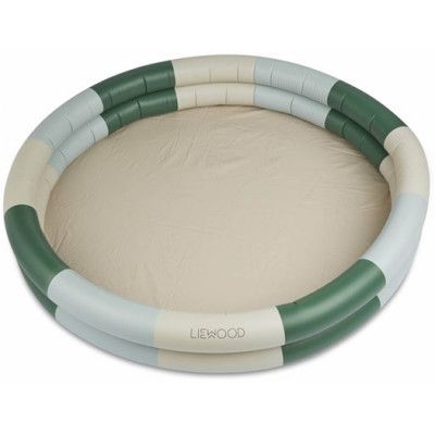 Liewood pool Savannah, stripe garden green/sandy/dove blue