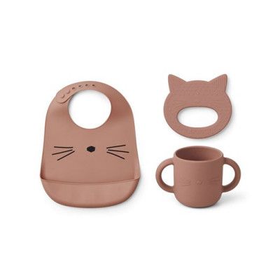 Liewood presentkit Carol, cat dark rose