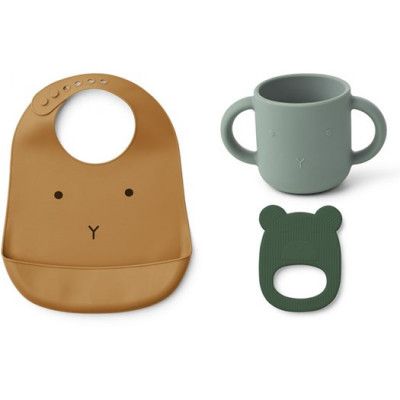 Liewood presentkit Carol, rabbit mustard multi mix