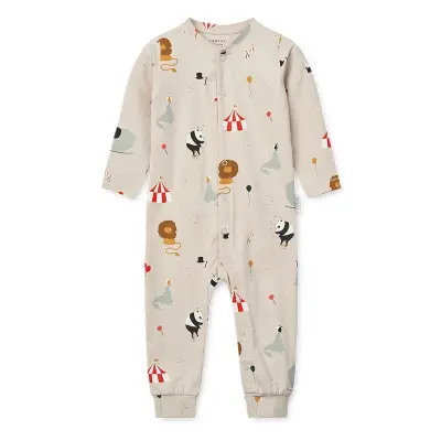 Liewood pyjamas Birk stl 56, circus/sandy