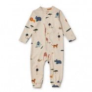 Liewood pyjamas Birk stl 56, safari/sand