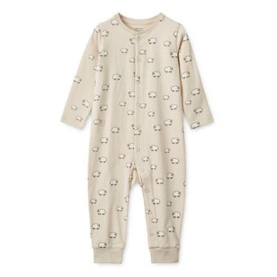Liewood pyjamas Birk stl 62, får/sand