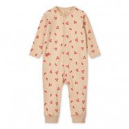 Liewood pyjamas Birk stl 62, körsbär/apple blossom