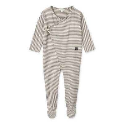Liewood pyjamas Bolde stl 56, rand navy/sand