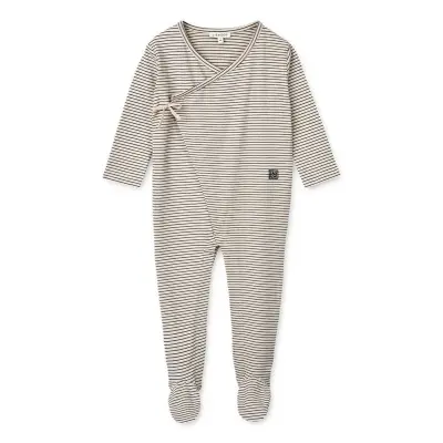 Liewood pyjamas Bolde stl 56, rand navy/sand