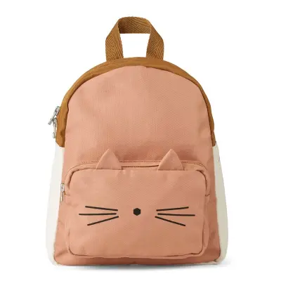 Liewood ryggsäck Allan, cat/tuscany rose mix