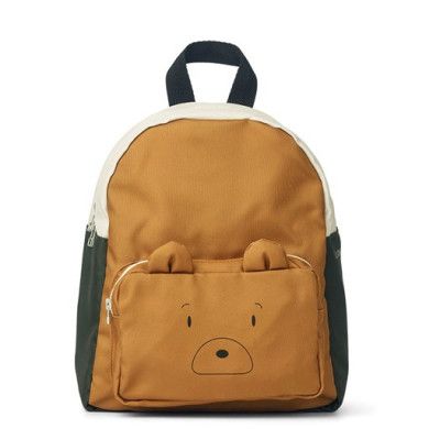 Liewood ryggsäck Allan, Mr bear golden caramel multi mix