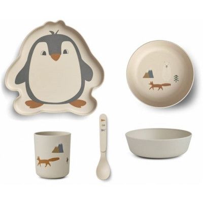 Liewood servis Bamboo box set, arctic mix