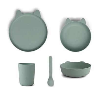 Liewood servis Paul 5 delar, rabbit peppermint