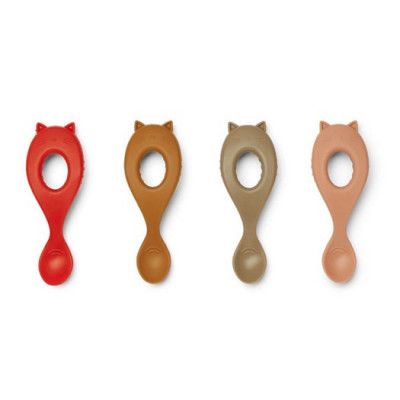 Liewood silikonsked Liva 4-pack, multi mix
