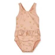 Liewood simdräkt Amina stl 68, sea shell/pale tuscany