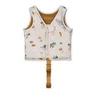 Liewood simväst Dove 15-19 kg, sea creature/sandy