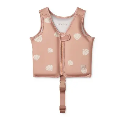 Liewood simväst Dove 15-19 kg, shell/pale tuscany