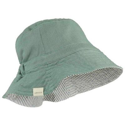 Liewood solhatt Buddy vändbar stl 6-9m, peppermint
