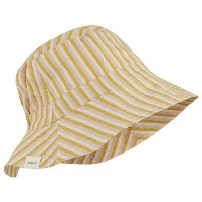 Liewood solhatt Sander stl 9-12 mån, stripe peach/sandy/yellow, 9-12 mån